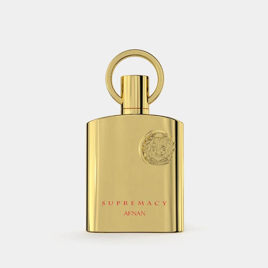 Afnan Supremacy Gold, the bottle