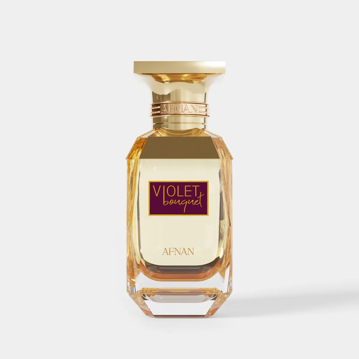 Afnan Violet Bouquet, the bottle