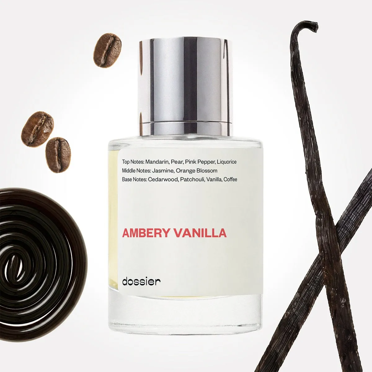 Dossier Ambery Vanilla, the bottle