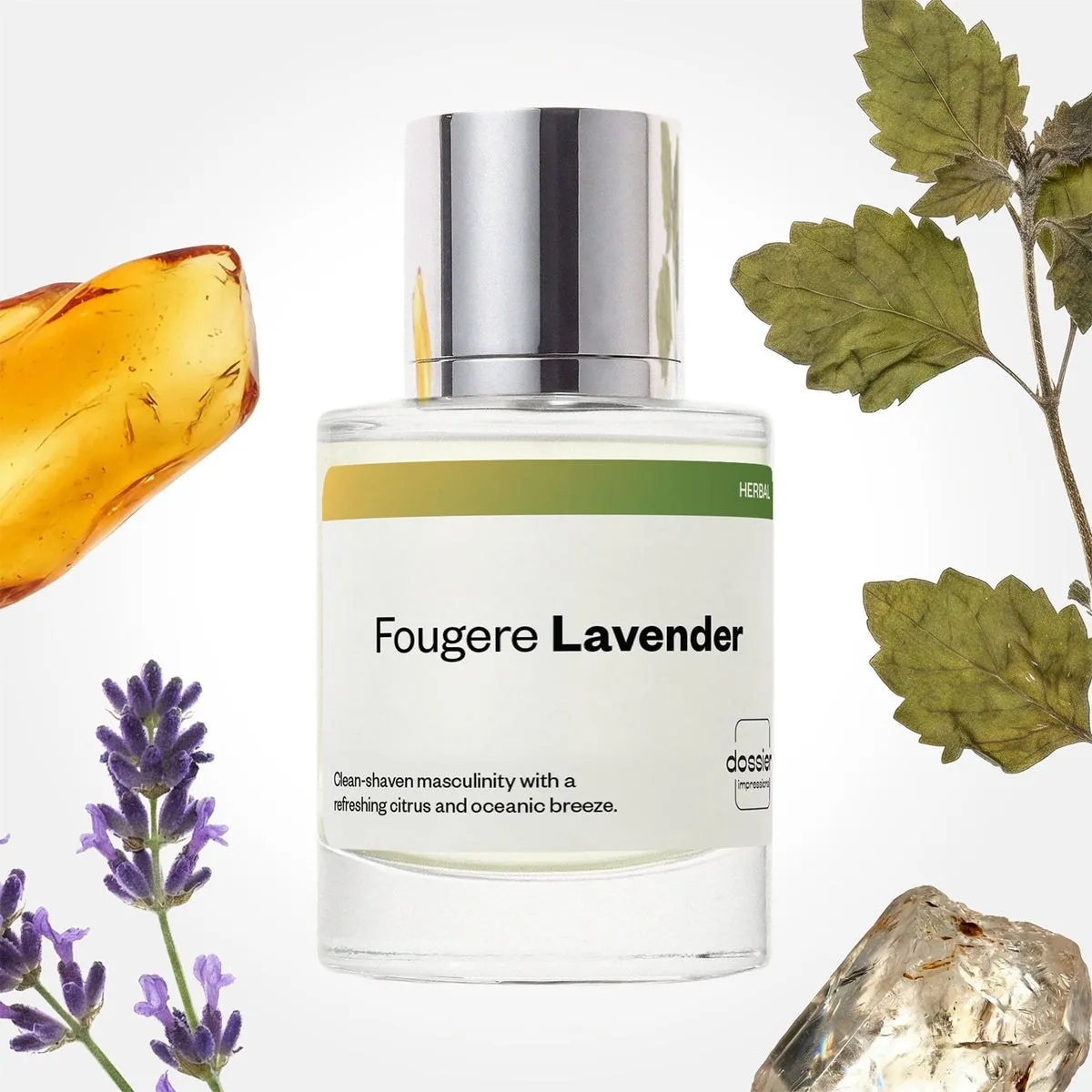 Dossier Fougere Lavender, the bottle