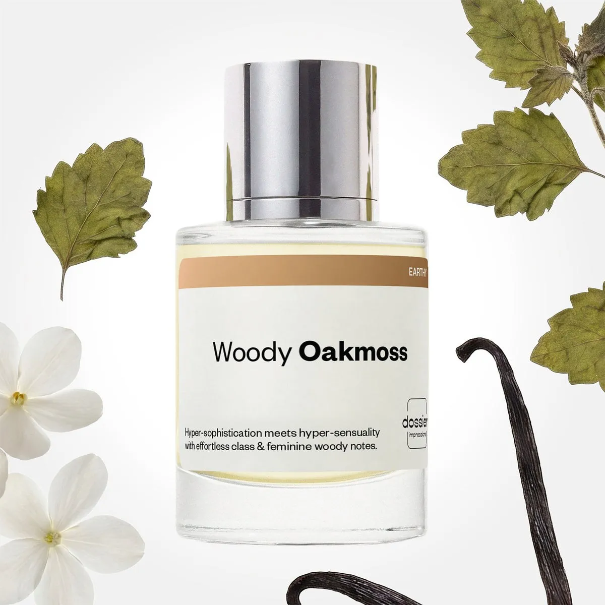 Dossier Woody Oakmoss, the bottle