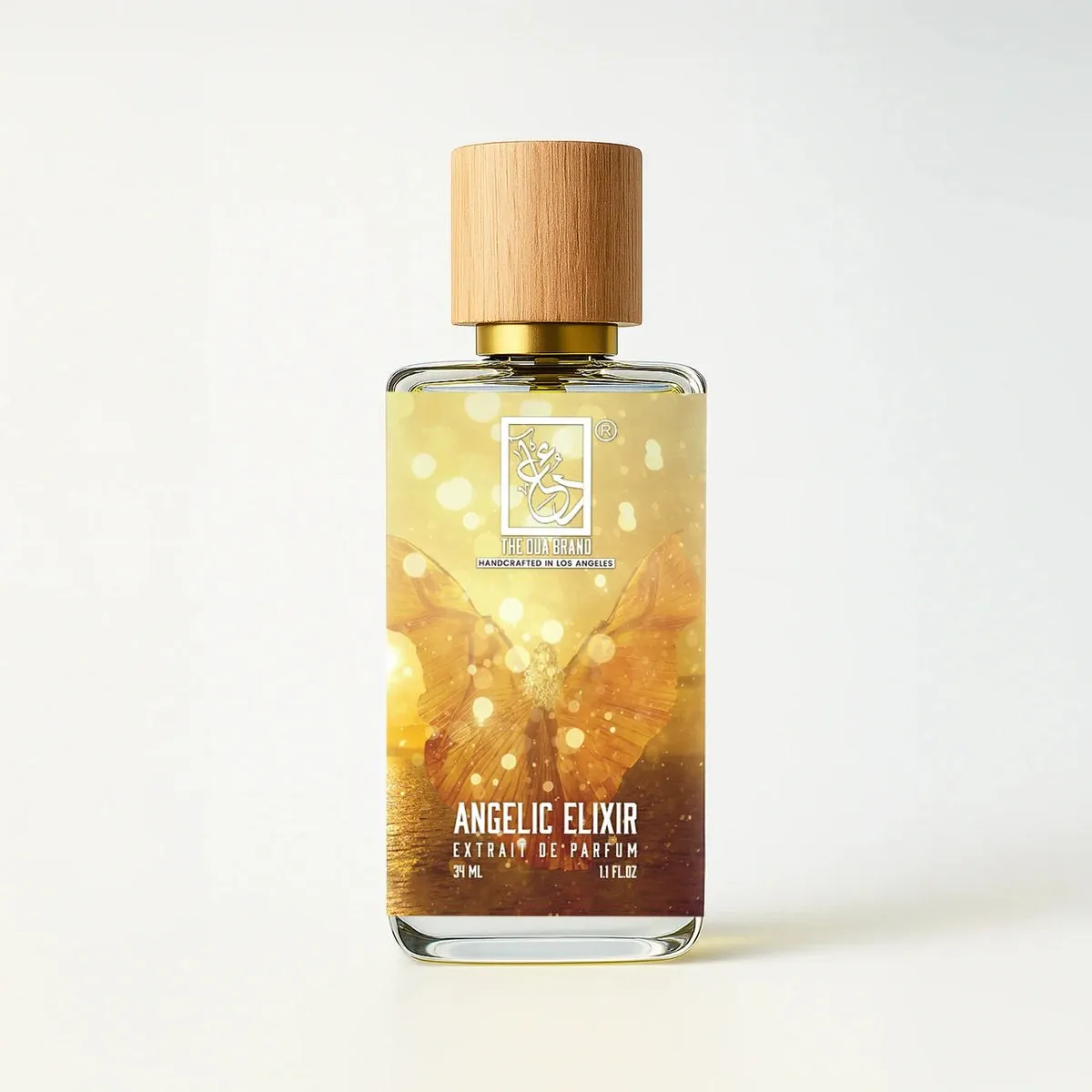 Dua Fragrances Angelic Elixir, the bottle