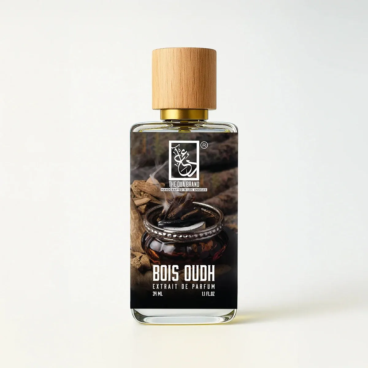Dua Fragrances Bois Oudh, the bottle