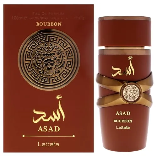 Lattafa Asad Bourbon, the bottle