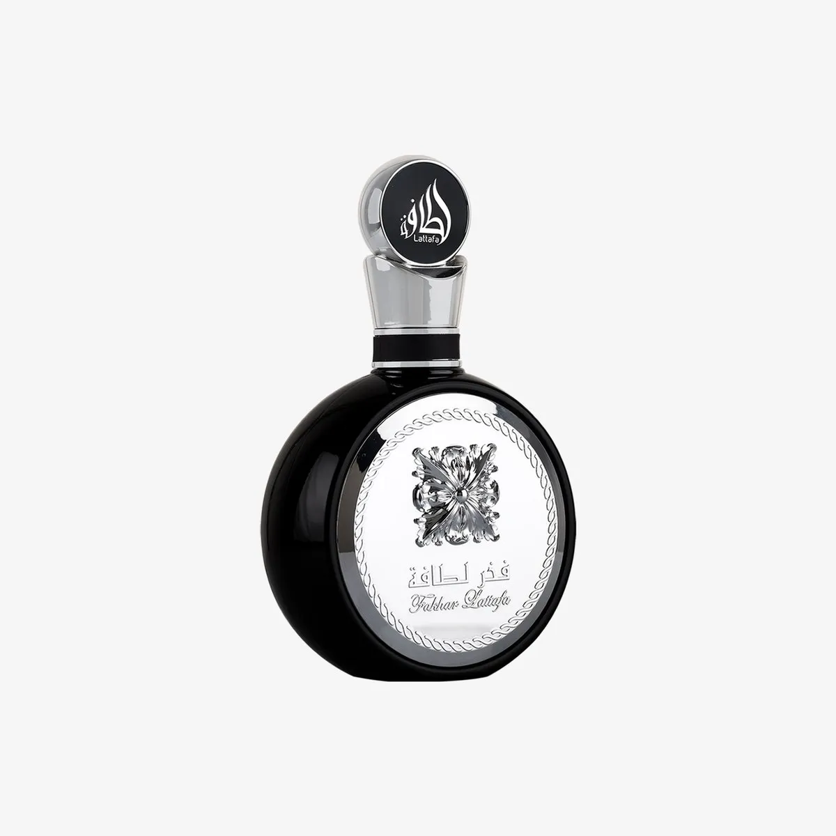 Lattafa Fakhar Black, the bottle