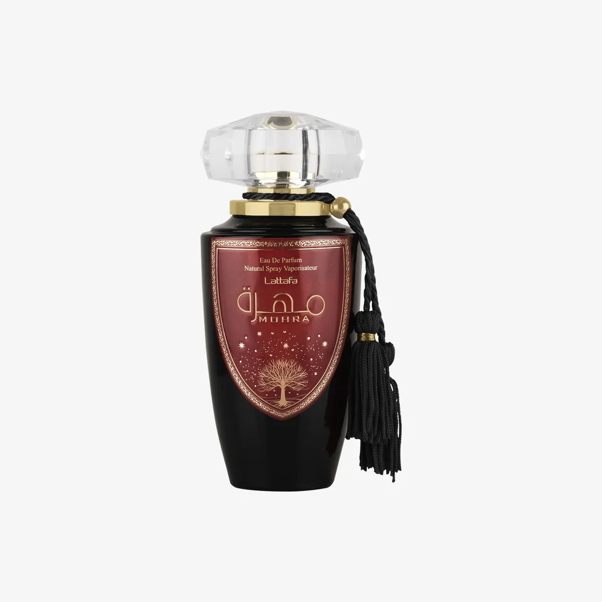 Lattafa Mohra, the bottle