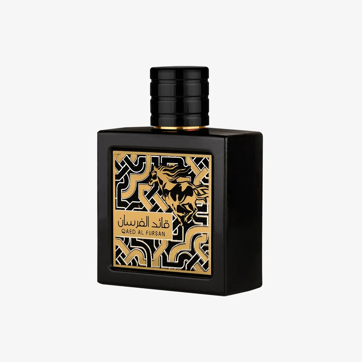 Lattafa Qaed Al Fursan, the bottle